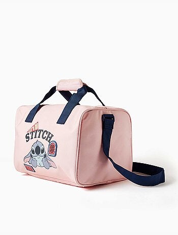 Borsa sportiva con stampe Stitch