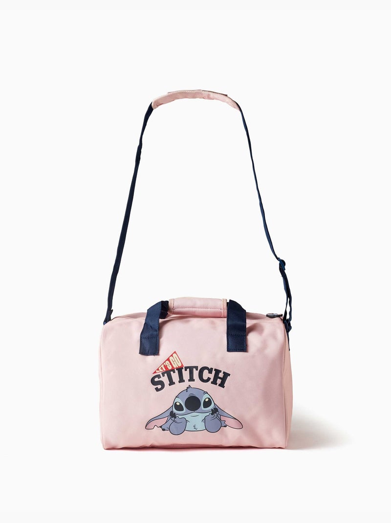Borsa sportiva con stampe Stitch Rosa - Kiabi