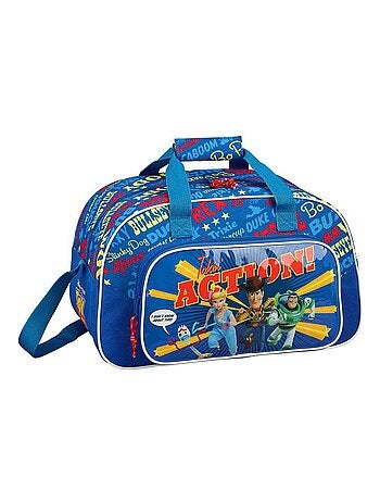 Borsa sportiva per bambino Toy Story Buzz e Woody Blu