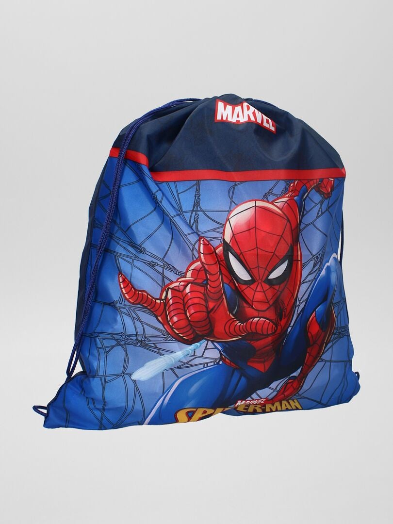 Borsa Sportiva Marvel Spider-Man - Per Ragazzi, Borsa Da Palestra O Viaggio - Idea Regalo - Foto 3