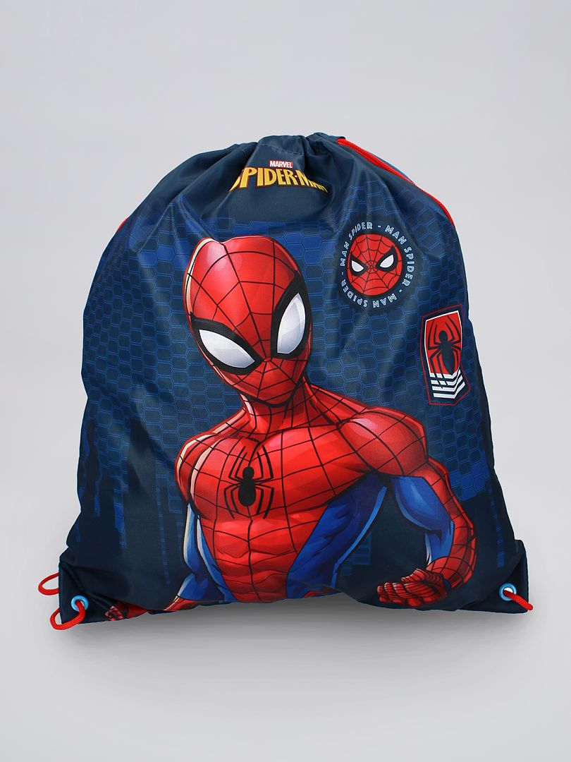 Borsa sportiva 'Spider-Man' blu navy - Kiabi