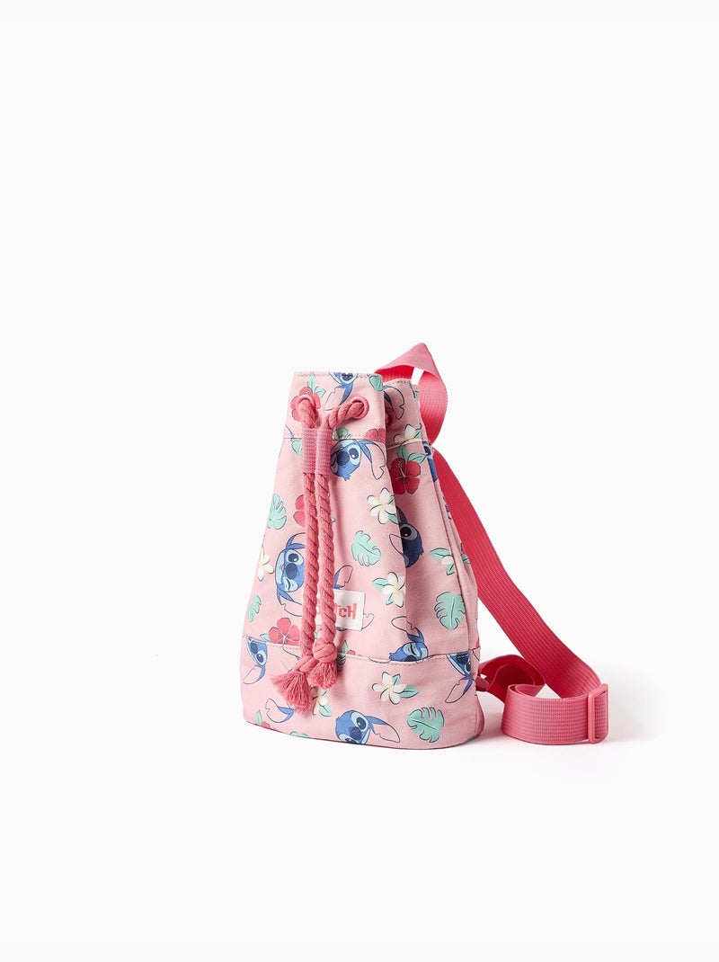 Borsa Stitch con spallacci Rosa chiaro - Kiabi
