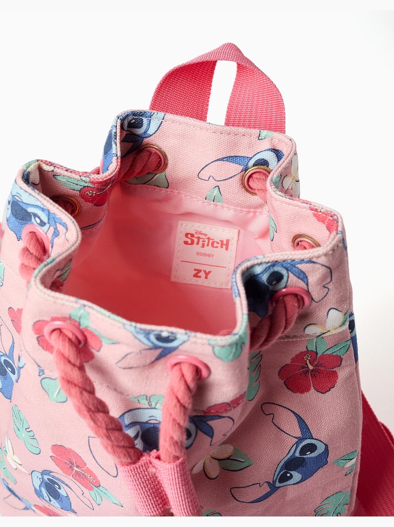 Borsa Stitch con spallacci Rosa chiaro - Kiabi