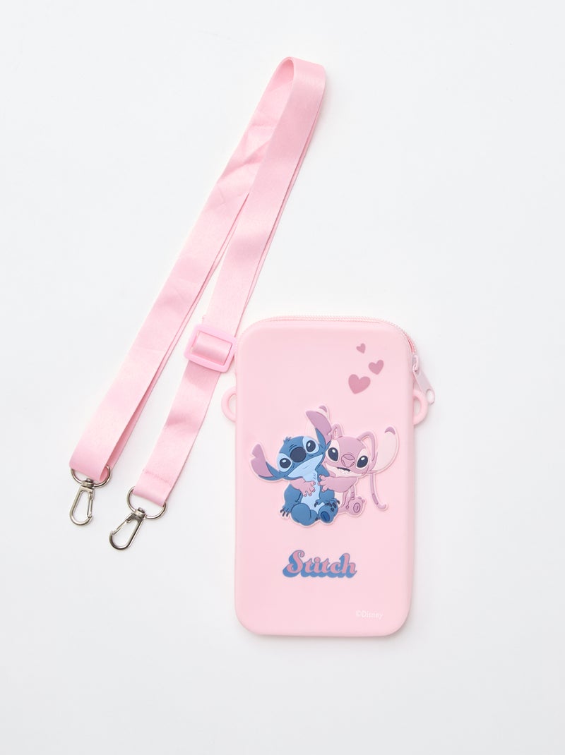 Borsa "Stitch" con tracolla Rosa - Kiabi