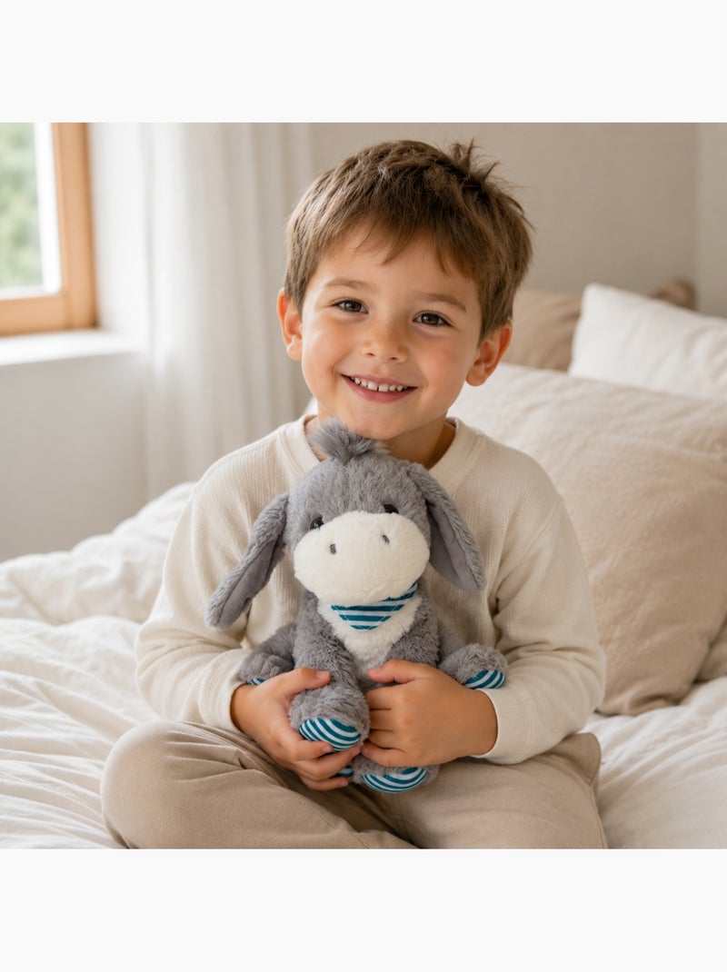 Borsa termica peluche 2 in 1 a forma di asinello Grigio - Kiabi