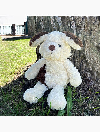 Borsa termica peluche 2 in 1 a forma di cane