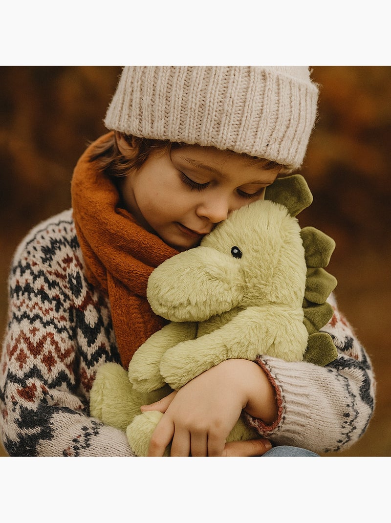 Borsa termica peluche 2 in 1 a forma di dinosauro Verde - Kiabi
