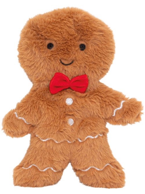 Borsa termica peluche 2 in 1 a forma di omino di pan di zenzero - Kiabi