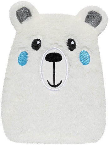 Borsa termica peluche 2 in 1 a forma di orso polare