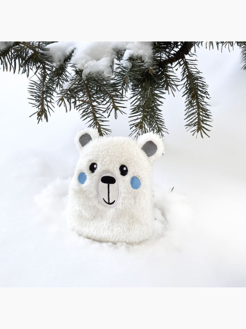 Borsa termica peluche 2 in 1 a forma di orso polare Bianco - Kiabi