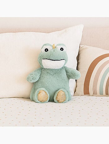Borsa termica peluche 2 in 1 a forma di rana
