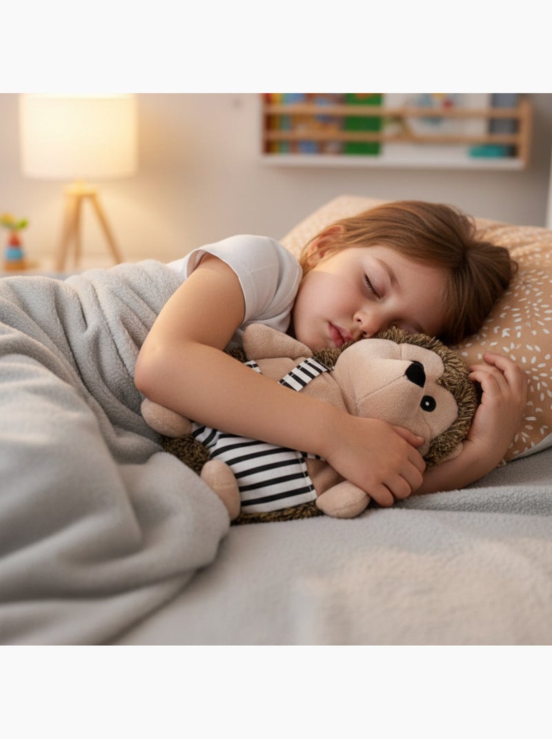 Borsa termica peluche 2 in 1 a forma di riccio Marrone - Kiabi