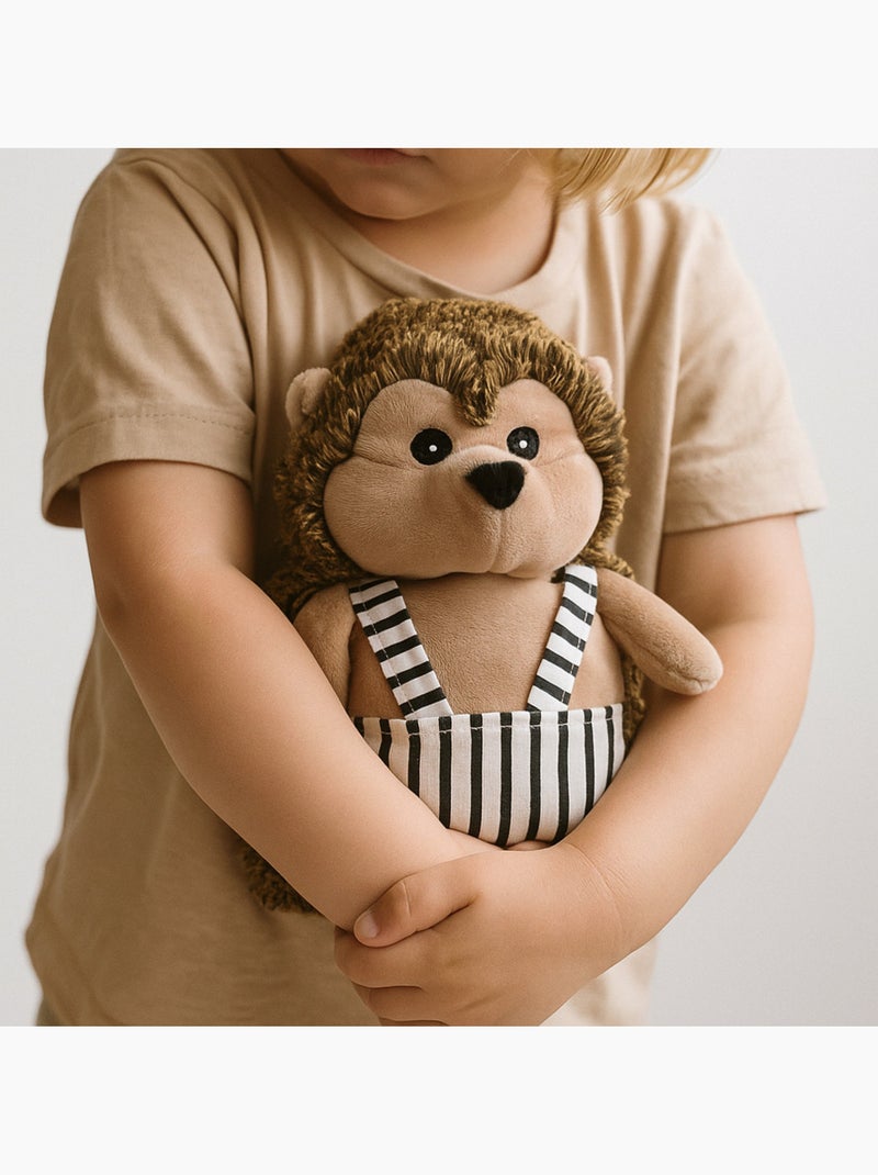Borsa termica peluche 2 in 1 a forma di riccio Marrone - Kiabi