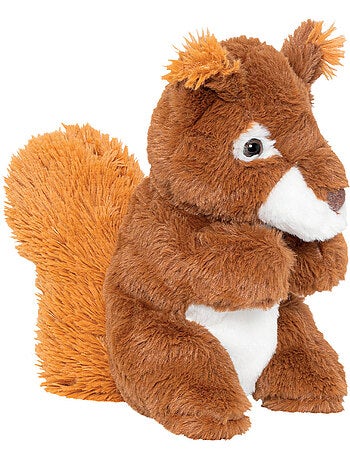 Borsa termica peluche 2 in 1 a forma di scoiattolo