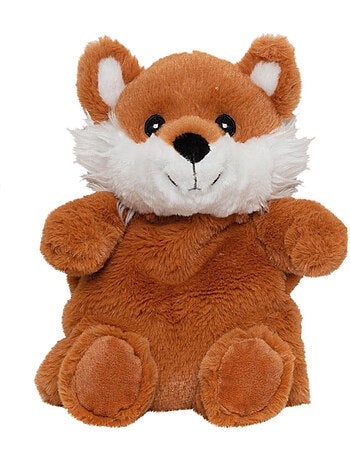 Borsa termica peluche 2 in 1 a forma di volpe