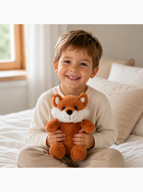 Borsa termica peluche 2 in 1 a forma di volpe - Kiabi