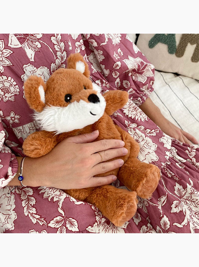 Borsa termica peluche 2 in 1 a forma di volpe Marrone - Kiabi