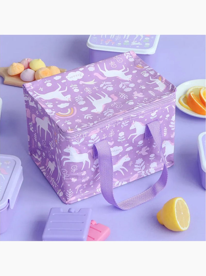 Borsa termica per la merenda | a little lovely company | a little lovely company Viola - Kiabi