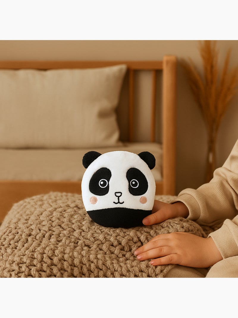 Borsa termica sollievo a forma di panda Nero Bianco - Kiabi