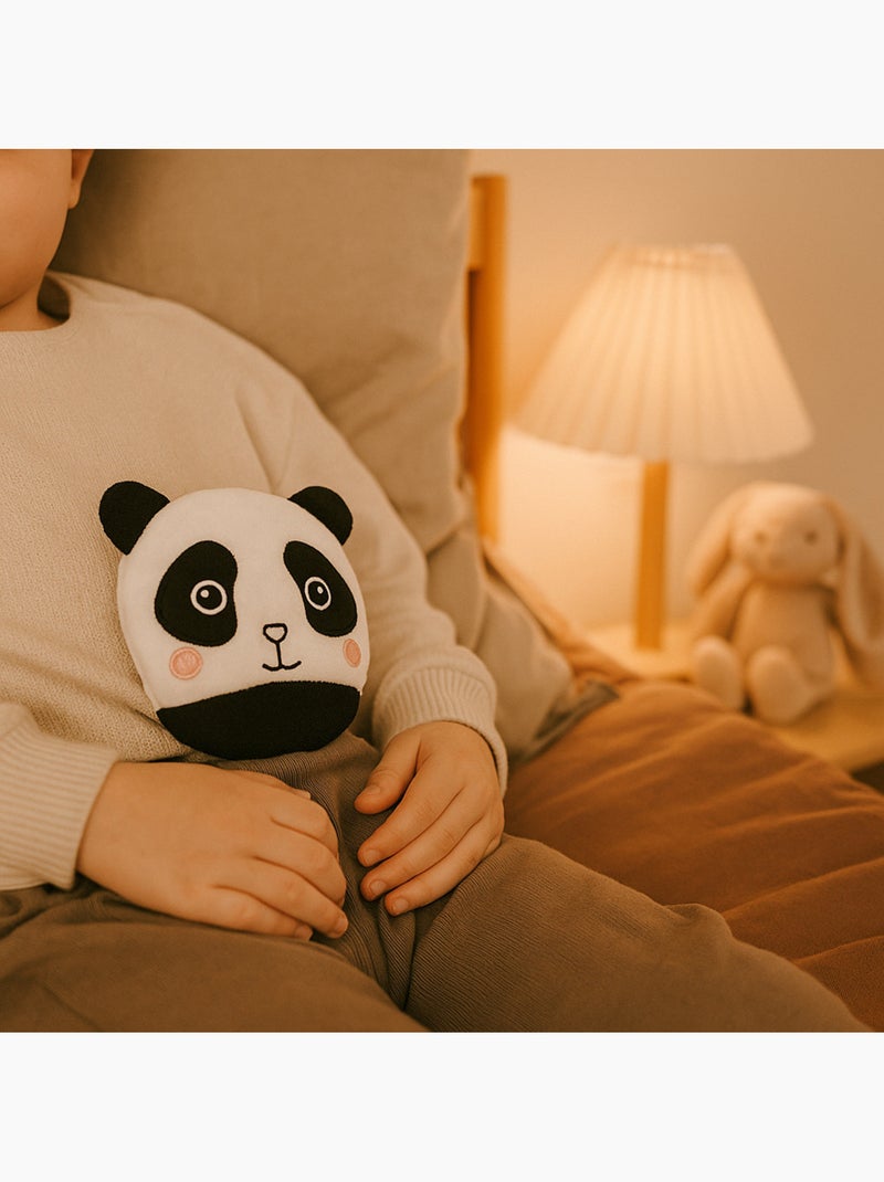 Borsa termica sollievo a forma di panda Nero Bianco - Kiabi