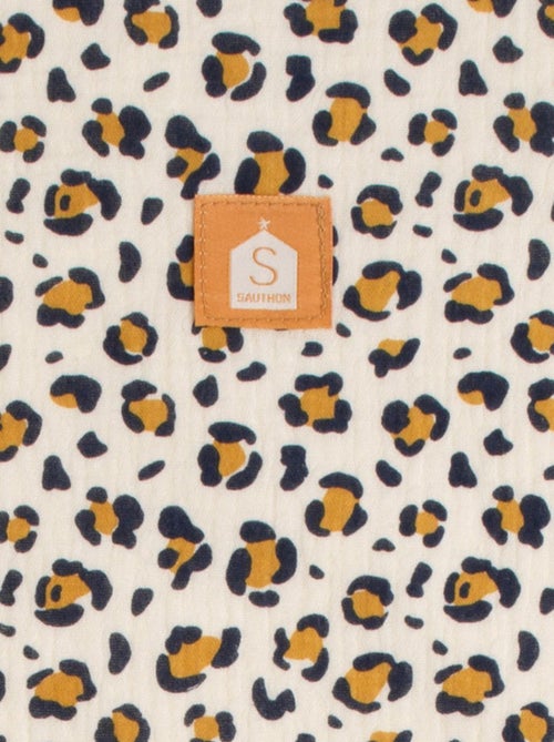 Borsa tote in garza di cotone trapuntata con stampa - SAUTHON - Kiabi