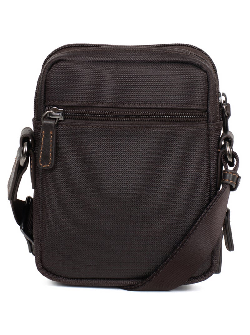 Borsa travel hexagona Marrone - Kiabi