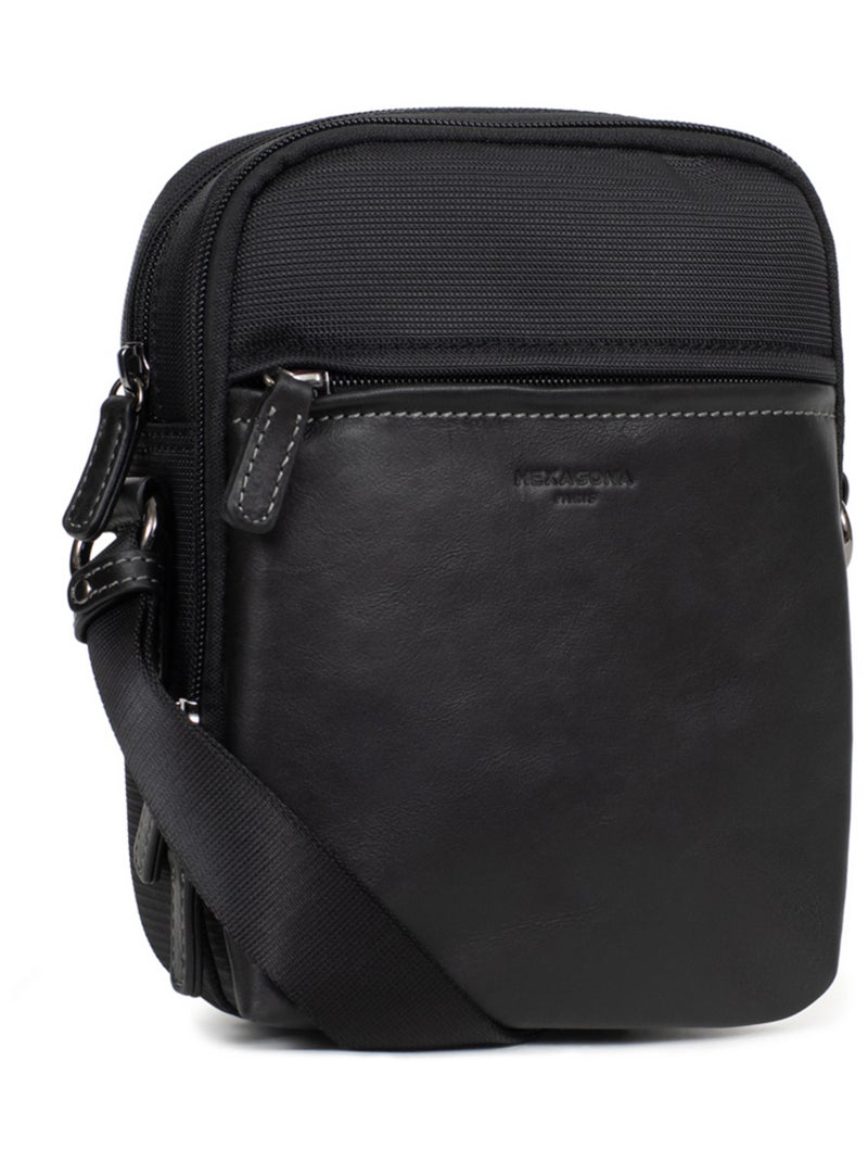 Borsa travel hexagona Nero - Kiabi