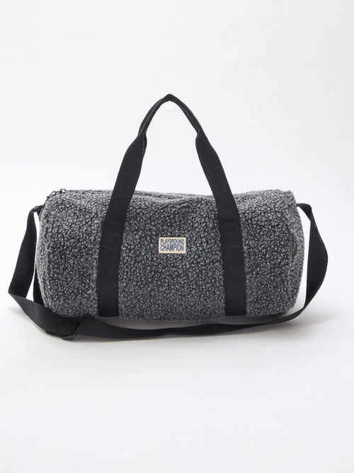 Borsa weekend in bouclé - Kiabi