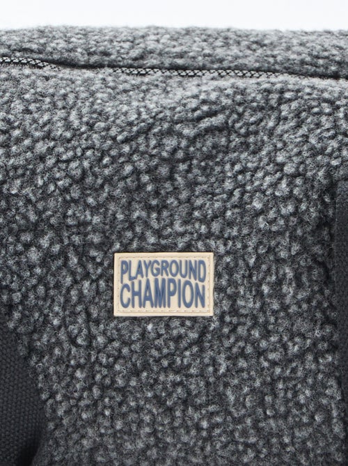 Borsa weekend in bouclé - Kiabi