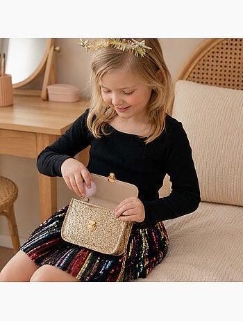 Borsetta glitterata per bambina skyline glamour | Great Pretenders