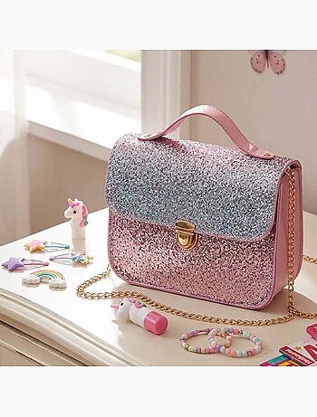 Borsetta glitterata per bambina skyline glamour | great pretenders | great pretenders