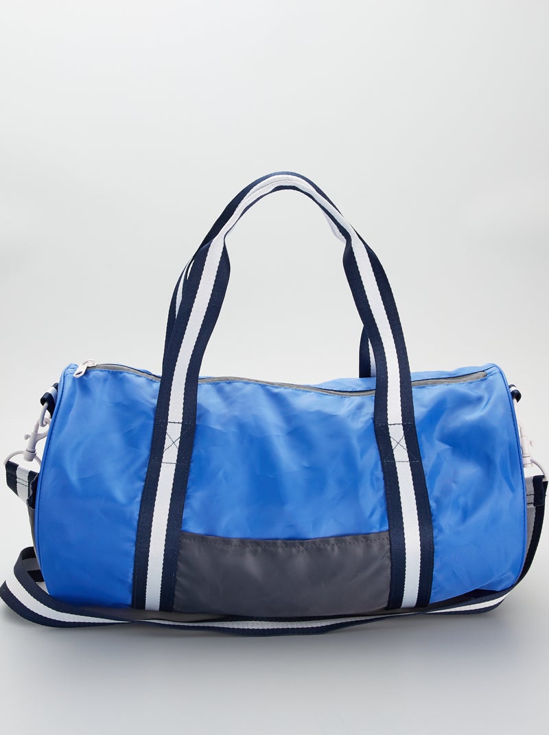 Borsone sportivo retrò BLU - Kiabi