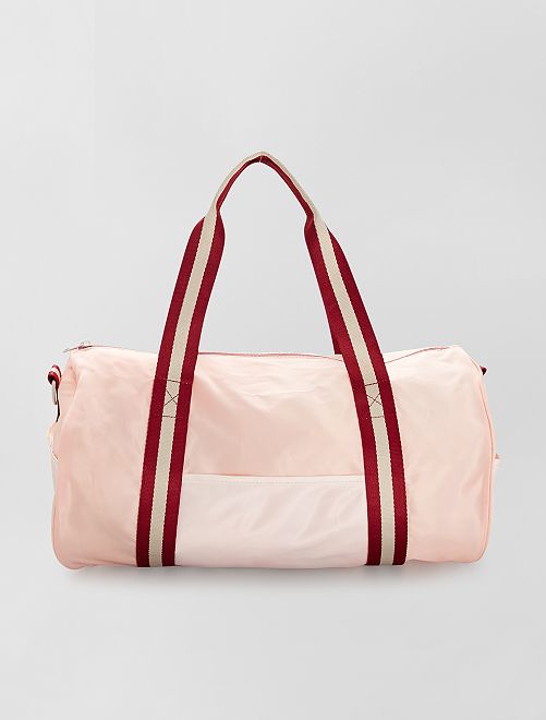 Borsone sportivo retrò - ROSA - Kiabi - 12.00€