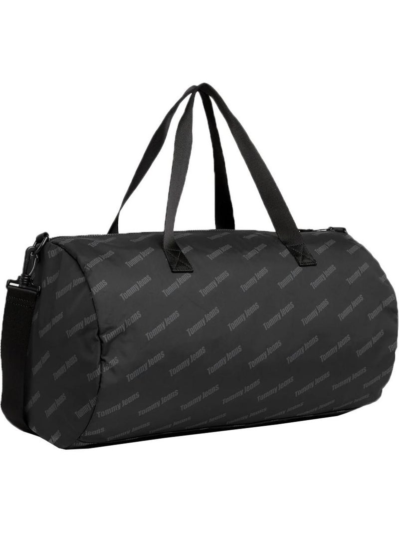 Borsone Sportivo Uomo Tommy Hilfiger con Logo Stampato Nero - Kiabi