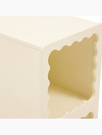 Bouli 2 casse beige contenitore per bambini 31x30x64 cm