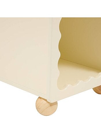 Bouli 2 casse beige contenitore per bambini 31x30x64 cm