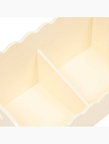 Bouli cassapanca aperta per bambini 60x36x30 cm beige