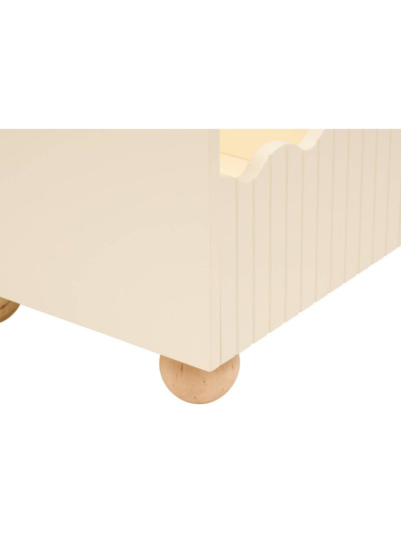 Bouli cassapanca aperta per bambini 60x36x30 cm beige Beige - Kiabi
