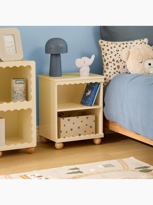 Bouli comodino beige a 2 livelli per bambini 40x30x50,5 cm - Kiabi