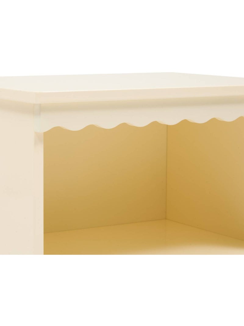 Bouli comodino beige a 2 livelli per bambini 40x30x50,5 cm Beige - Kiabi