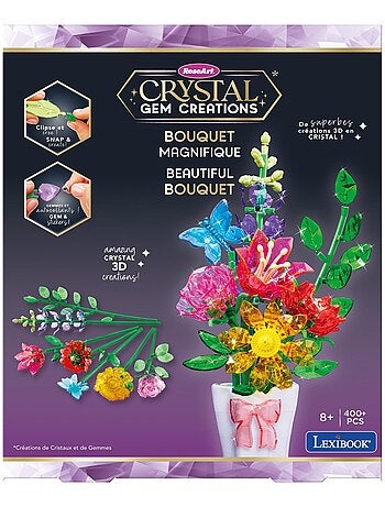 Bouquet di gemme di cristallo