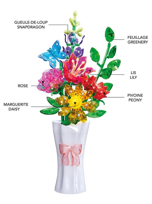 Bouquet di gemme di cristallo - Kiabi