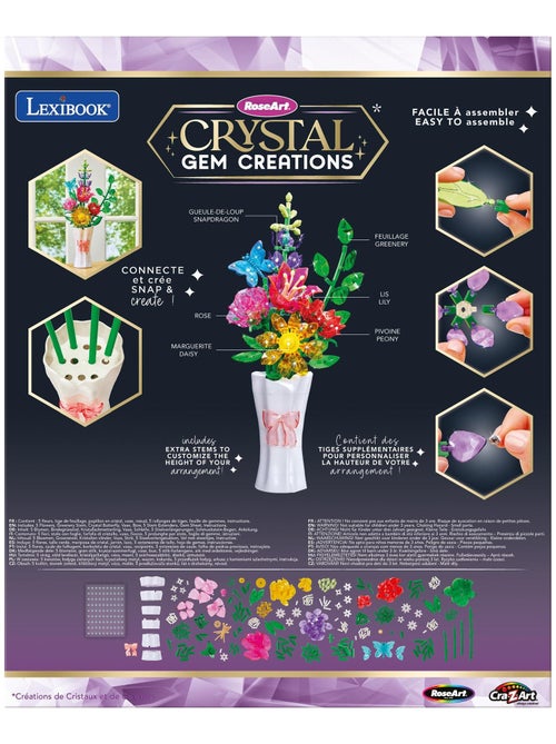 Bouquet di gemme di cristallo - Kiabi