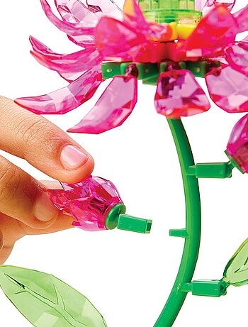 Bouquet di loto singolo con gemme di cristallo