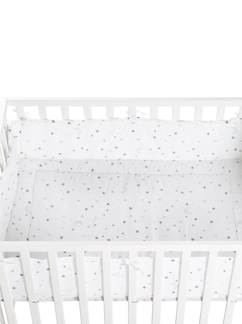 Box bebé rettangolare regolabile + tappeto stampato stelle "Sternenzauber" – ROBA Bianco - Kiabi