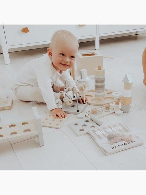 Box educativo montessori legno 6 giocattoli apprendimento mamabrum - Kiabi Box educativo montessori legno 6 giocattoli apprendimento mamabrum - Kiabi