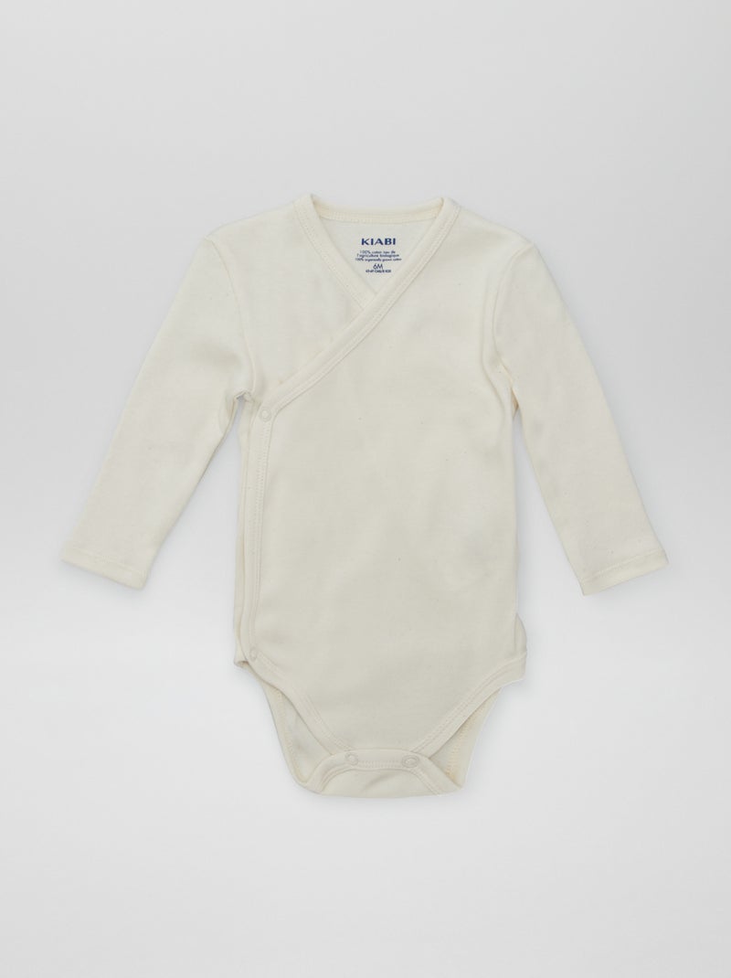 Box nascita unisex New born in the family - 6 pezzi BEIGE - Kiabi