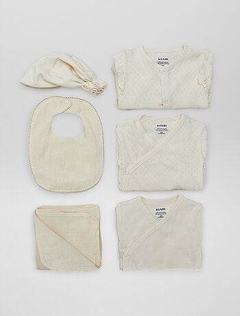 Box nascita unisex New born in the family - 6 pezzi