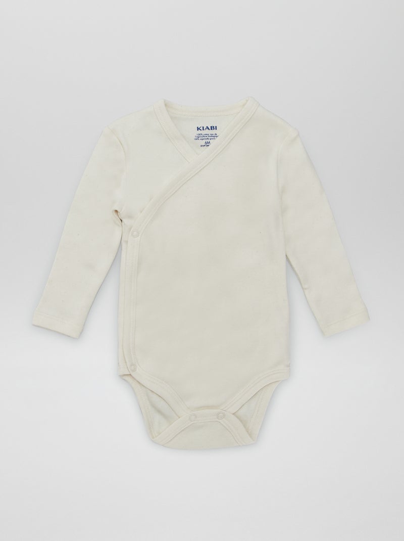 Box nascita unisex New born in the family - 6 pezzi BEIGE - Kiabi