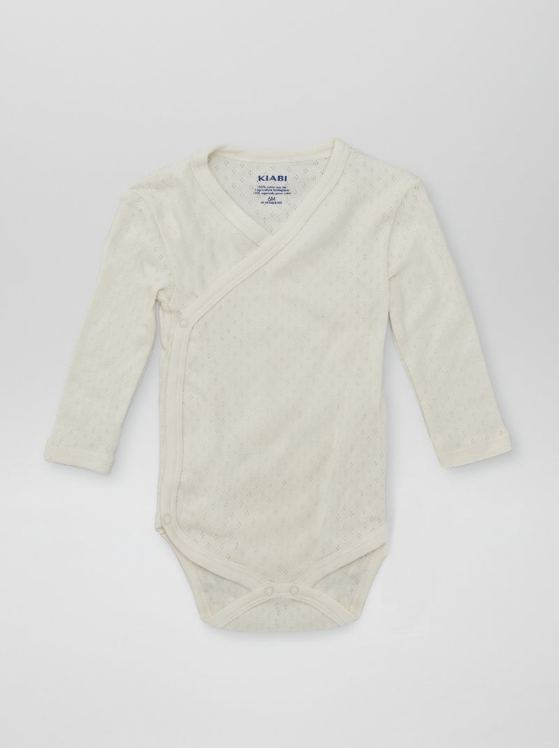 Box nascita unisex New born in the family - 6 pezzi BEIGE - Kiabi